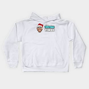 Lewis Hamilton christmas time design Kids Hoodie